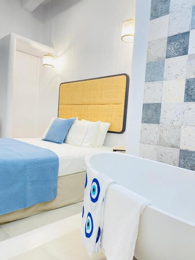 Bedroom 4, Gerani Deluxe Houses with Sea View, South Aegean