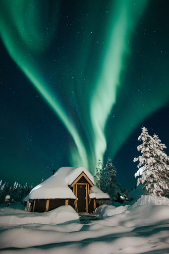 Exterior & Views 2, Northern Lights Village Levi, Lapland