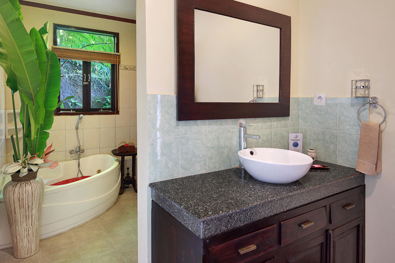 Bathroom 4, Hillside Eden Bali, Gianyar