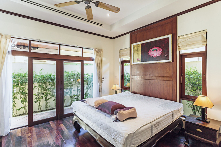 Bedroom 2, Villa in Bangtao in Les Palmares Villa 8, Pulau Phuket