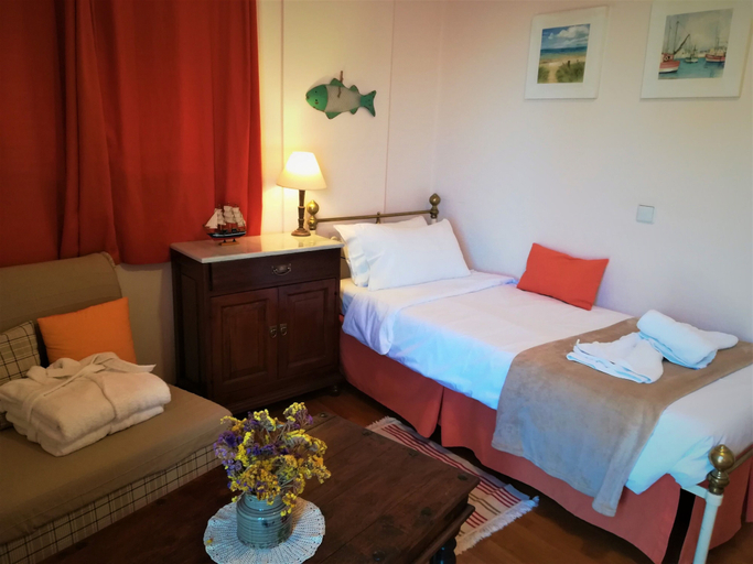 Bedroom 3, Garitsa bay Apartment, Ionian Islands