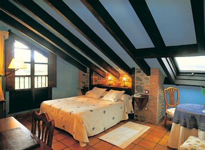 Bedroom 2, Hotel Playa de las Llanas, Asturias