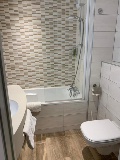 Bathroom 3, Hotel Le Ménestrel, Haut-Rhin