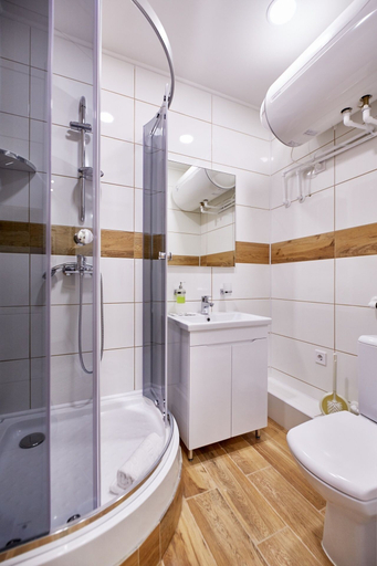 Bathroom 3, Apart-hotel Nordian, Kharkivs'ka