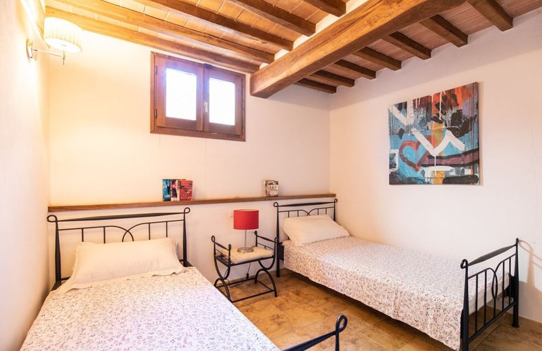 Bedroom 3, Villa Miramare, Lucca