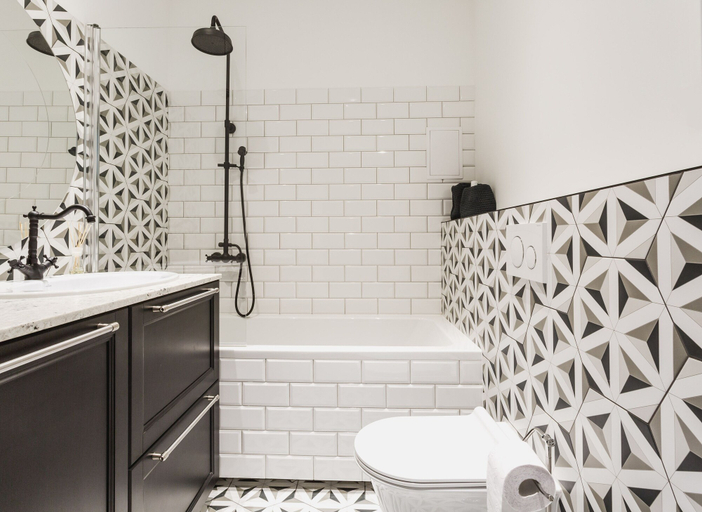 Bathroom 3, oompH Warsaw Central Elegant Apartment, Warsaw