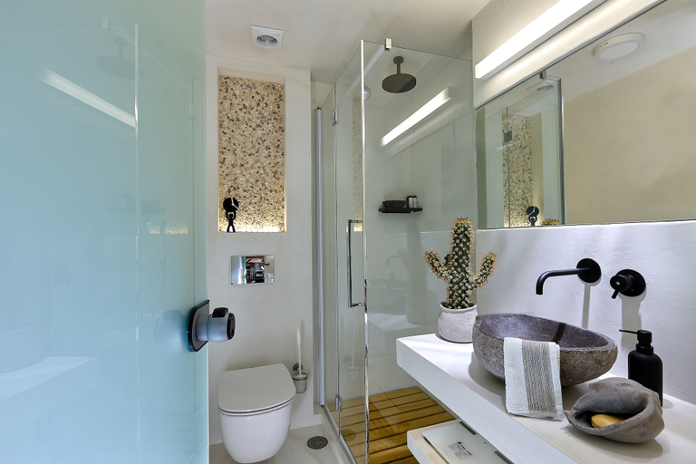 Bathroom 4, Villa Vollard, Crete