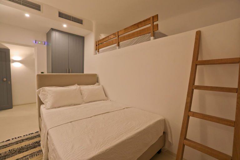 Bedroom 3, Villa Moonflower, South Aegean