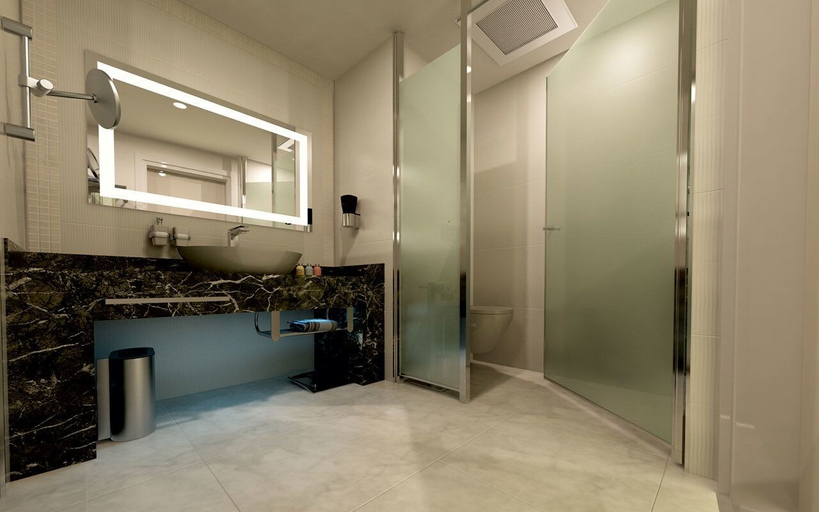 Bathroom 5, RAMMS Hotel, Fatih