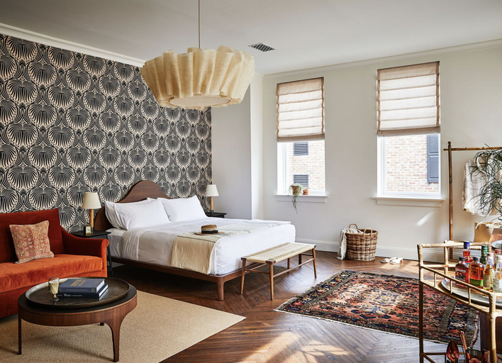 Bedroom 2, The Pinch Hotel, Charleston