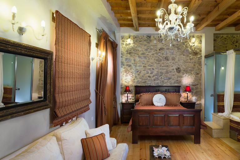 Bedroom 3, Avli Lounge Apartments, Crete