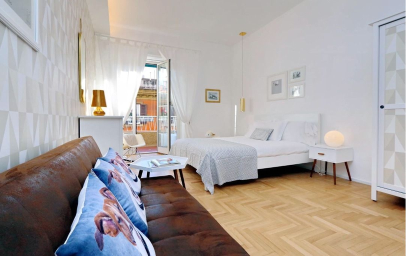 Bedroom 4, Elegant flat for 8 near Colosseum, Rome