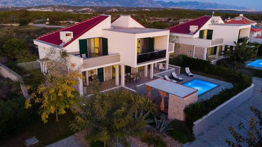 Exterior & Views 2, Vila Dana & Thalia - Private pool, Novalja