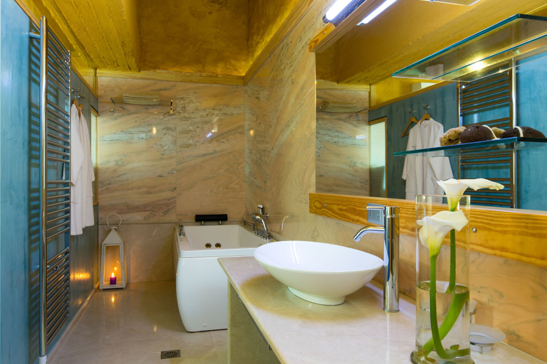 Bathroom 4, Villa Athina, Crete