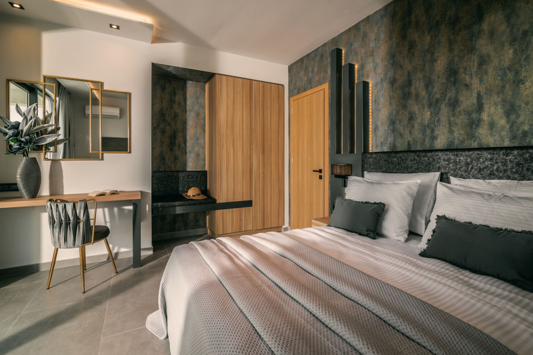 Bedroom 3, Vatia Villas, Ionian Islands