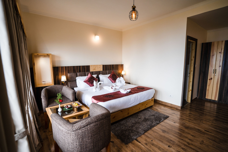Bedroom 2, The Alpine Chalet Resort, Nainital