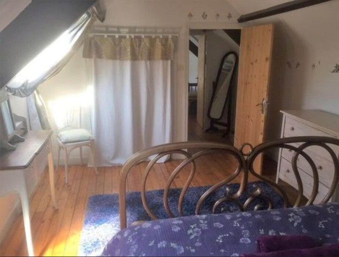 Bedroom 3, B&B at Stang Korvenn, Finistère