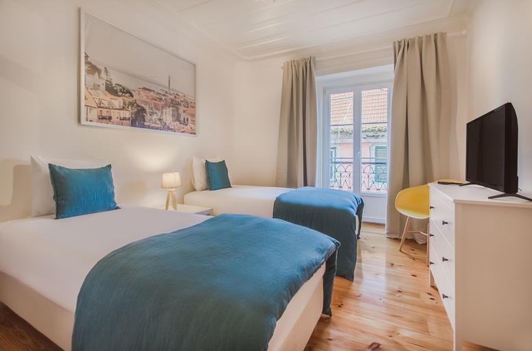 Bedroom 2, Lisbon City Stay Largo do Carmo, Lisbon
