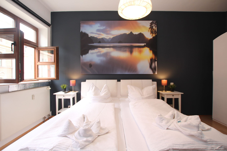 Bedroom 3, MATRJOSCHKA Boutique Apartment, Leipzig