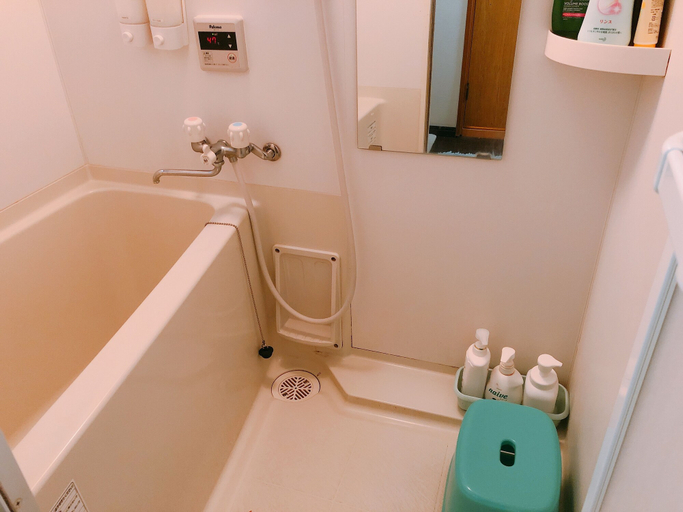 Bathroom 3, Ryokoheya Tenchokan, Osaka