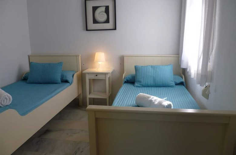 Bedroom 2, Duplex Penthouse Lunamar, Málaga