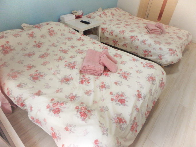 Bedroom 2, YADO at Shinsaibashi Namba ExMin, Osaka