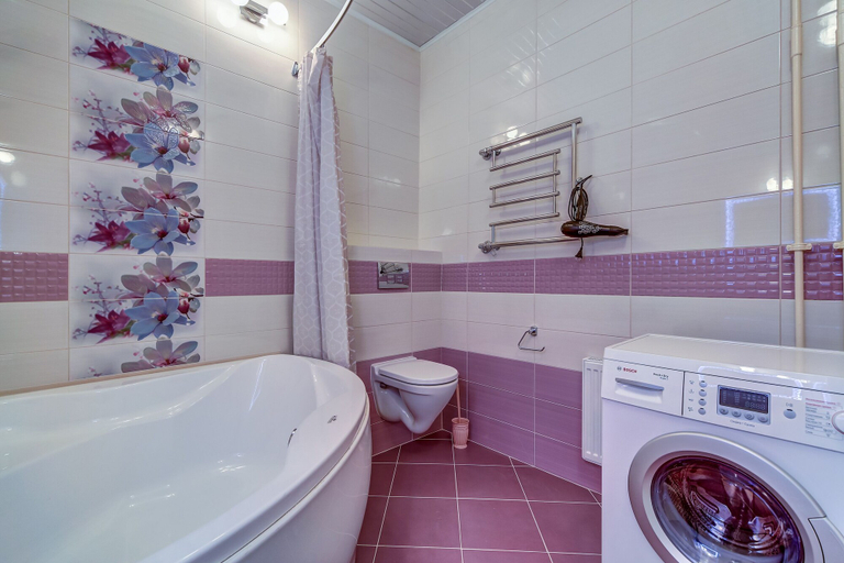 Bathroom 3, Apartment Vesta near Krestovsky, Sankt-Peterburg gorsovet