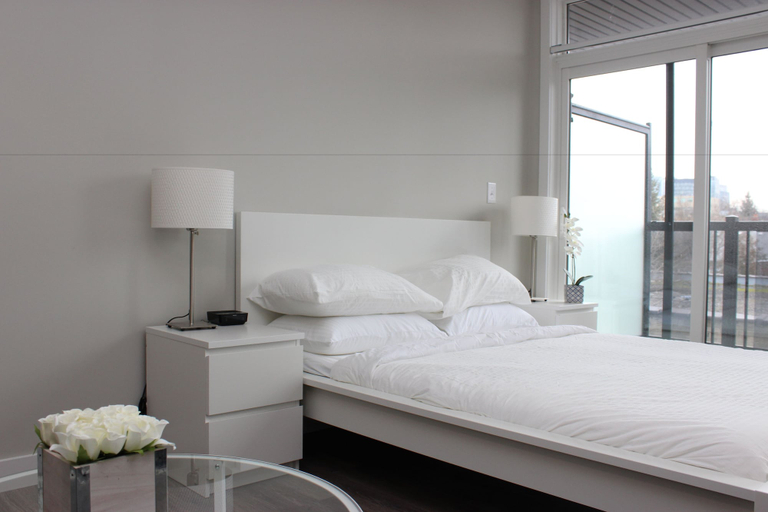 Bedroom 2, Atlas Suites College St Furnished Apts, Toronto