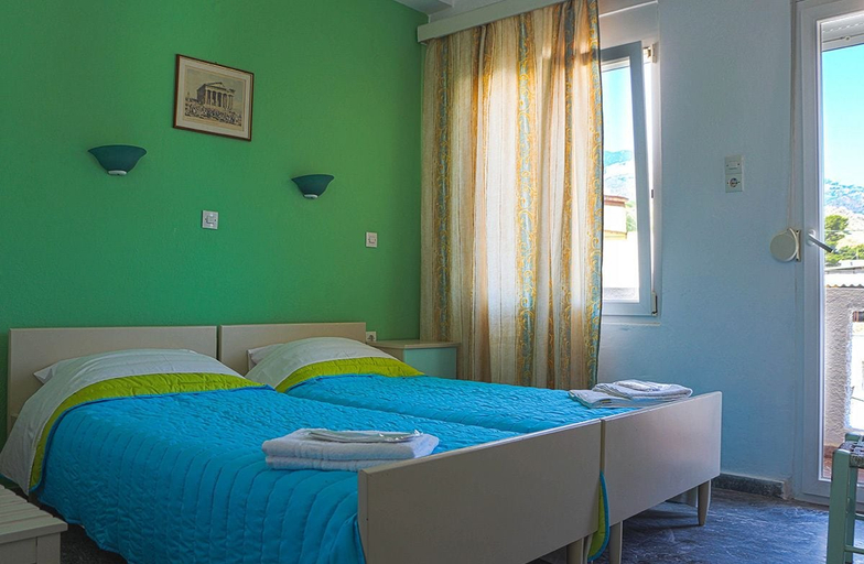Bedroom 3, Myrtos Hotel, Crete