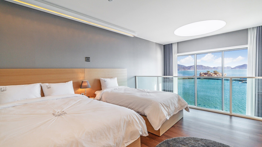 Bedroom 3, Namhae Lounge 32 Resort B, Namhae