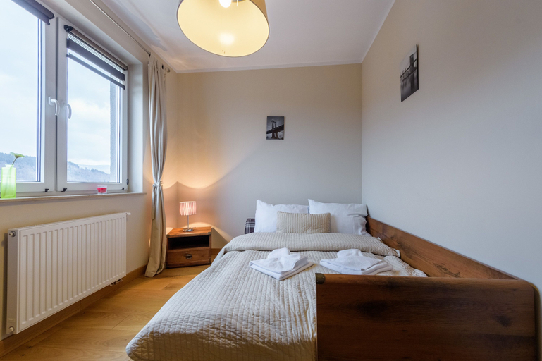 Bedroom 2, Apartament Cichy - Apartamenty 5d, Lubań