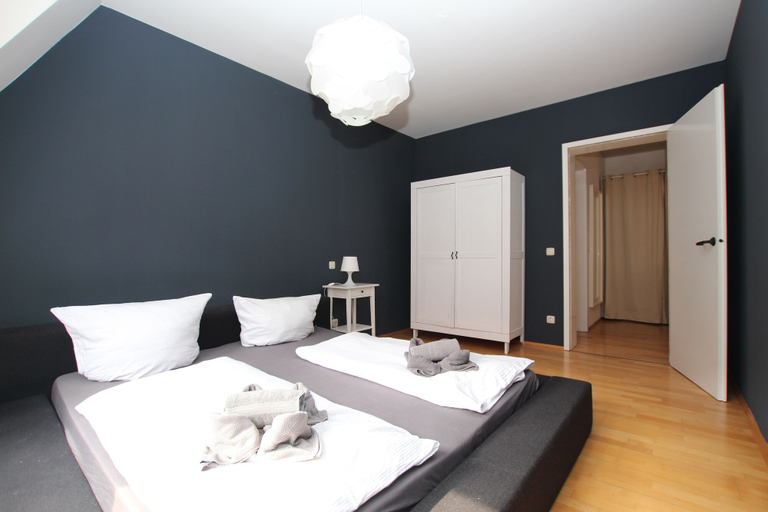 Bedroom 3, DRUSCHBA Boutique Apartment, Leipzig