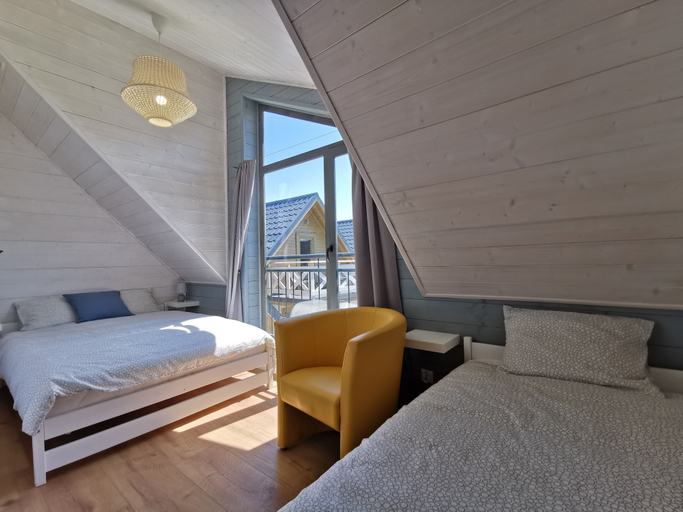 Bedroom 2, La Cubita - Nowe domki i apartamenty, Lębork