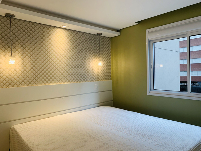 Bedroom 2, Apartamento Novo Perfeito na Rua Augusta, São Paulo