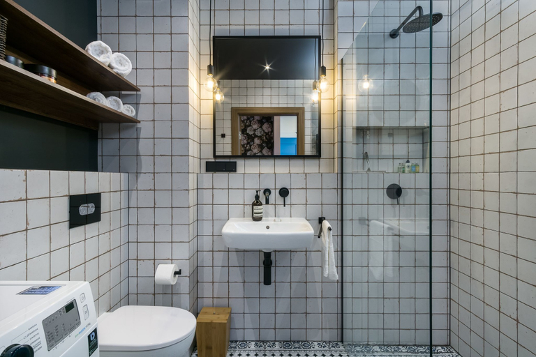 Bathroom 4, Elite Apartments Oliwa Business Center, Gdańsk City