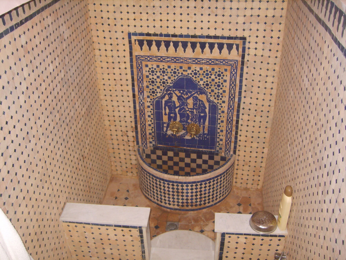 Bathroom 4, Riad Les Chrifis, Fès