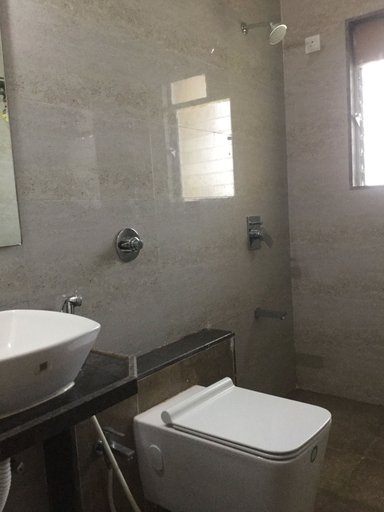 Bathroom 3, Arista Service Apartments Ghansoli, Thane