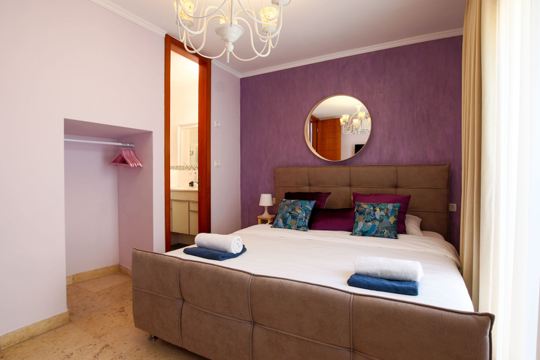 Bedroom 3, Penthouse & Jacuzzi in Neve Tzedek by FeelHome