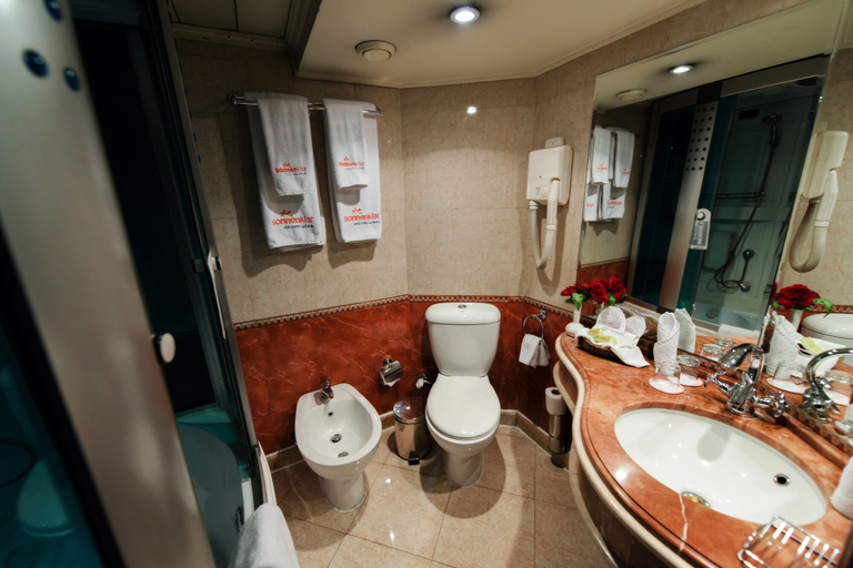 Bathroom, MS Royal La Terrasse Luxor-Aswan 7 Night Cruise Thur-Thur, Luxor