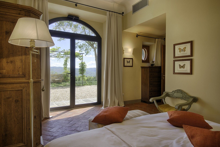 Bedroom, Luxury Chianti in La Rosa, Florence