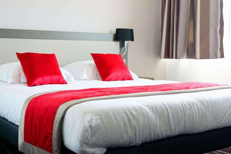 Bedroom 3, Hôtel Akena Besançon, Doubs