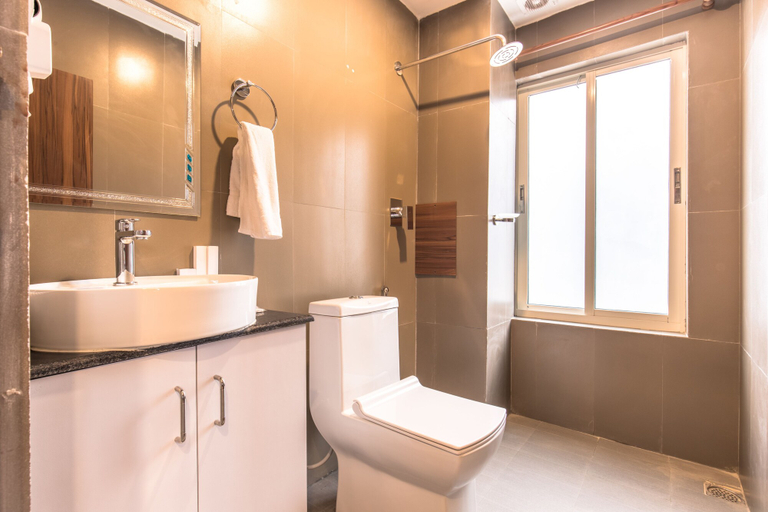 Bathroom 4, Hotel Sarathi, Bagmati