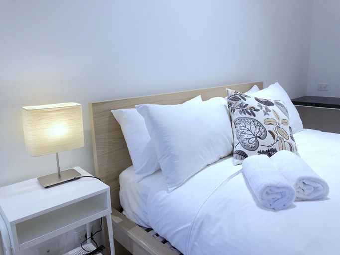 Bedroom 3, Fawkner Apartment 1B1B, Melbourne