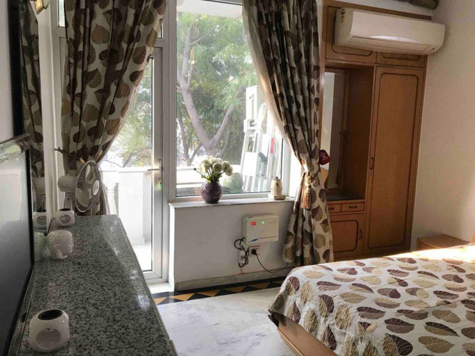 Bedroom 4, Security & Comfort 2 Bedroom Apartment in Gurugram, Gurgaon