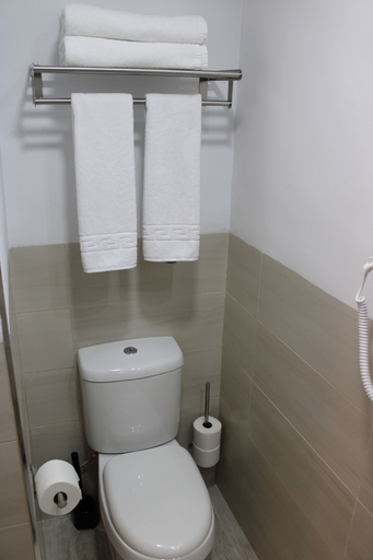 Bathroom 3, Fan Rooms Gálvez, Málaga