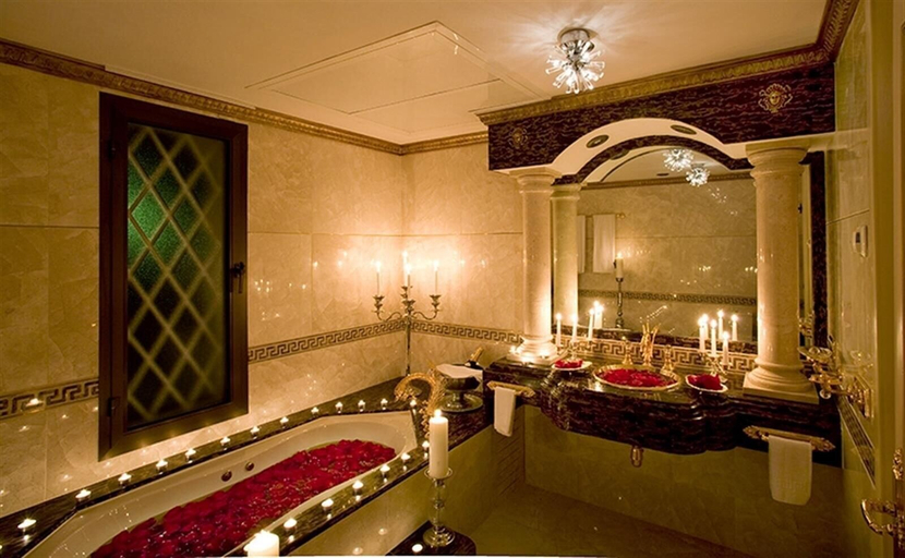 Bathroom, Unique Luxurious and Palacial Villa, Málaga