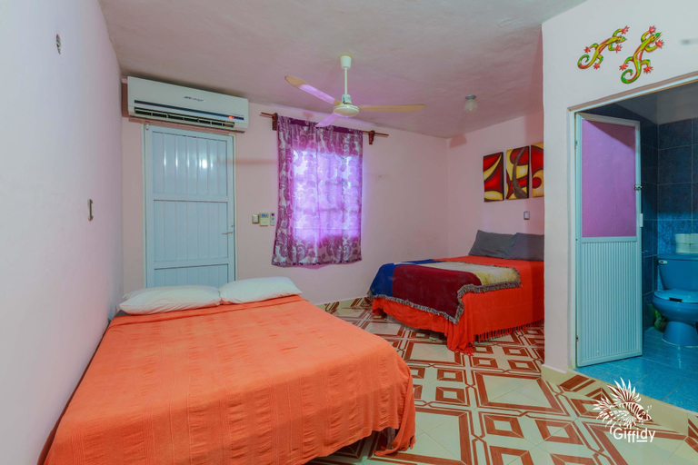 Bedroom 2, Casa Chipotle, Isla Mujeres