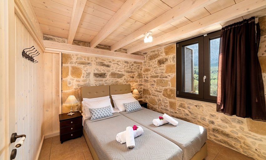 Bedroom 3, Cretan Kera Villa Heated Pool, Crete