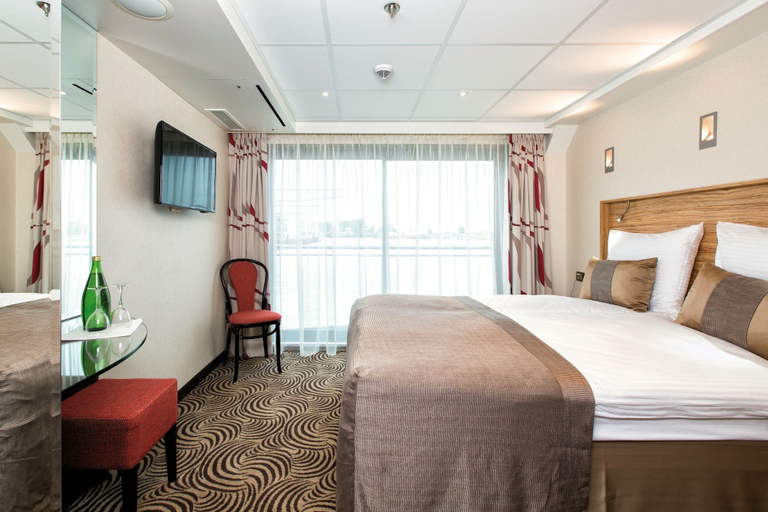 Bedroom 3, Crossgates Hotelship Messe - Düsseldorf, Düsseldorf
