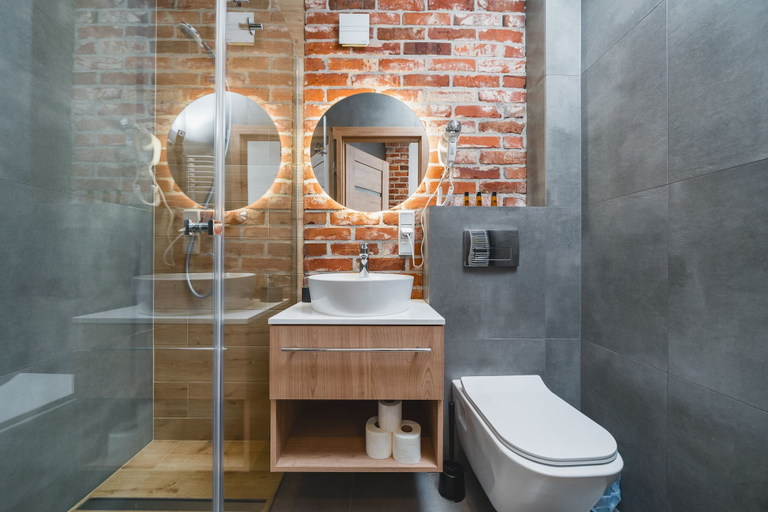 Bathroom 4, Barbakan Residence Old Town, Kraków City